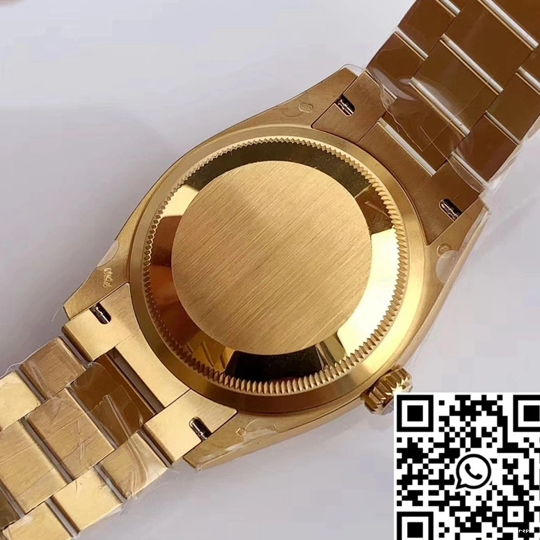 Day-Date Roman Rolex EW M128238 Scale Dial White Time Factory 0129